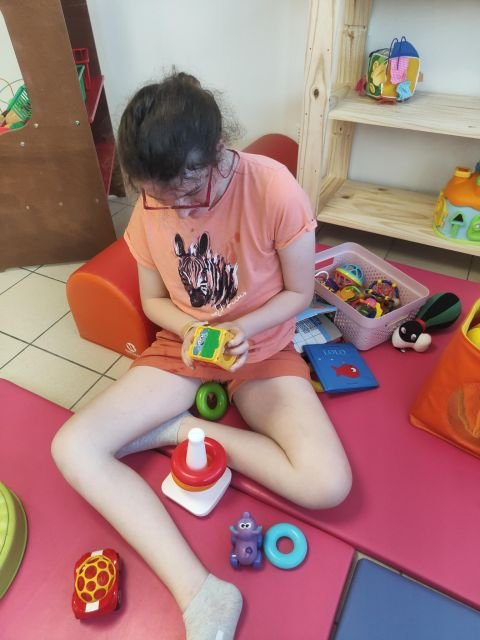 Atelier jeux et éveil sensoriel