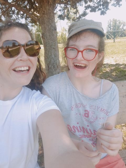 Journée au parc sous le soleil