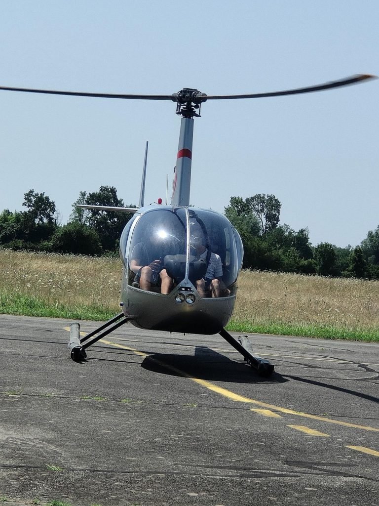 Baptême d&rsquo;hélicoptère